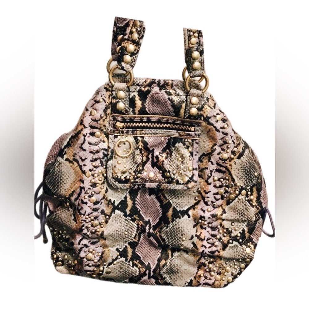 Coach embossed leather snakeskin satchel VINTAGE RESERVE